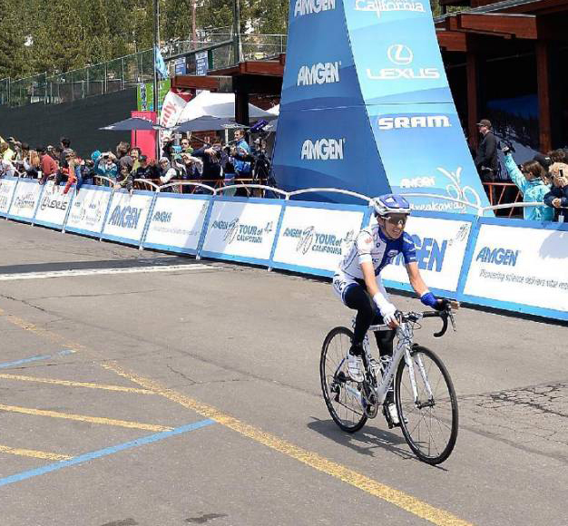 Katherine Hall wins stage 1